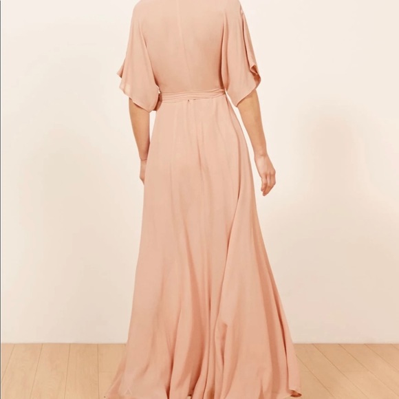 Reformation Winslow dress / blush / size XS - Picture 4 of 4